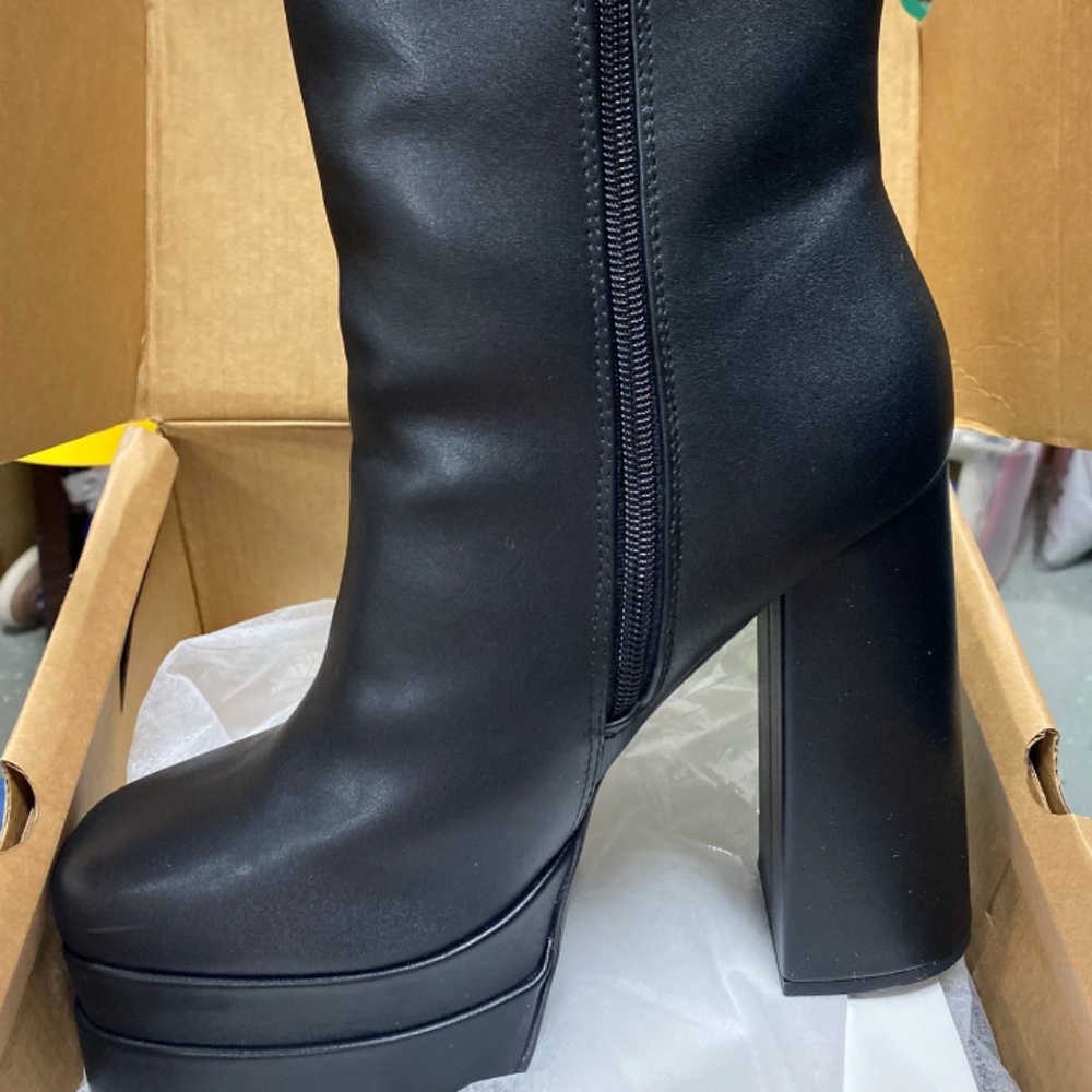 Platform Heel Boots